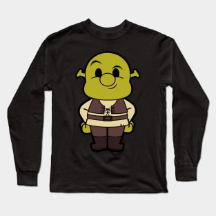 Shrek Chibi Long Sleeve T-Shirt